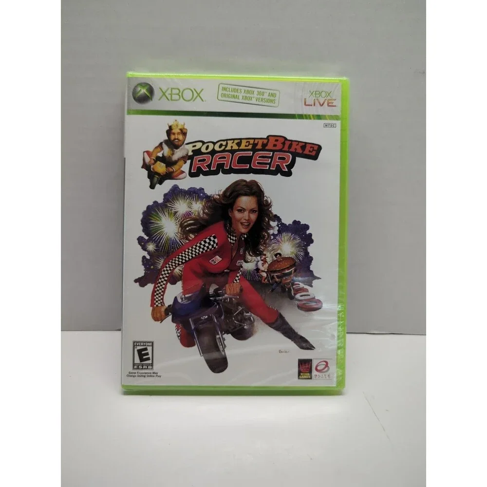 Brand-New Sealed Xbox 360 Pocket Bike Racer (Burger King, 2006) Video Game